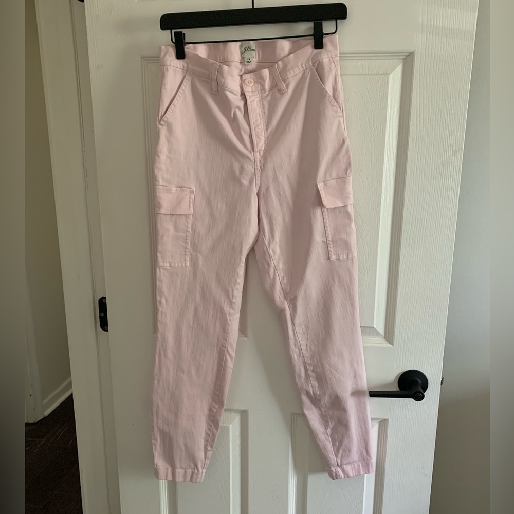 J. Crew Soft Pink Trousers